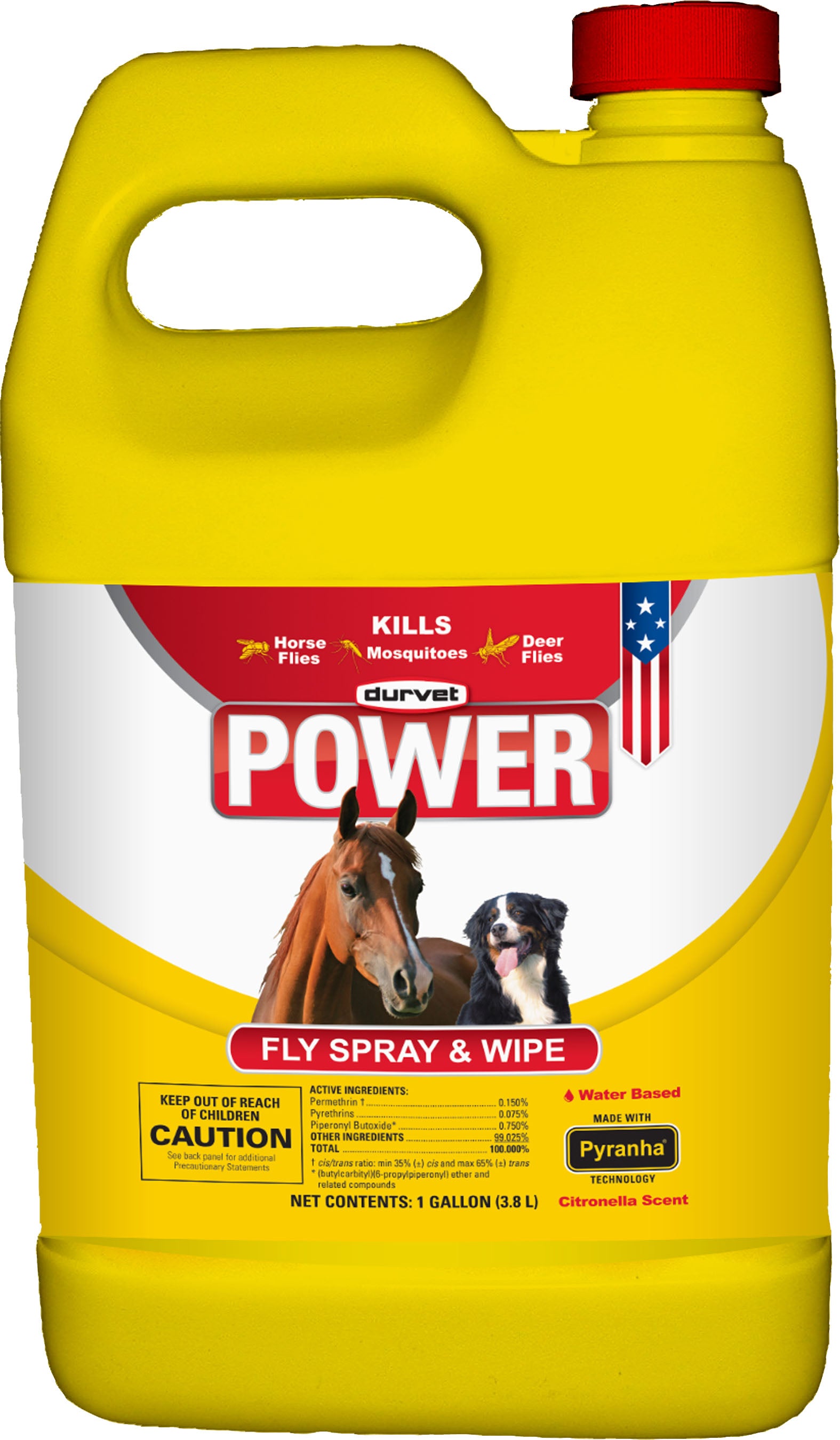 Durvet Power Fly Spray & Wipe