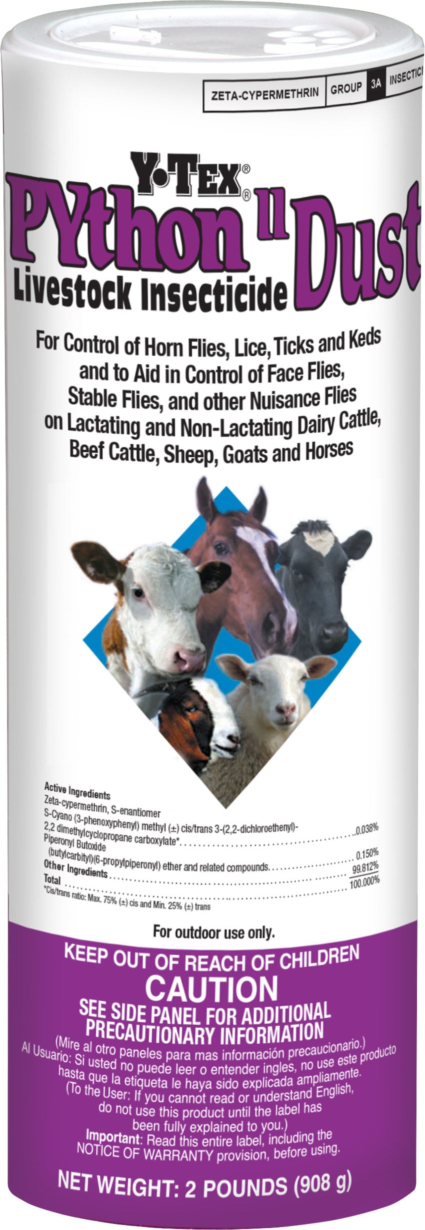 Python Ii Dust Shaker Can Insect Repellent