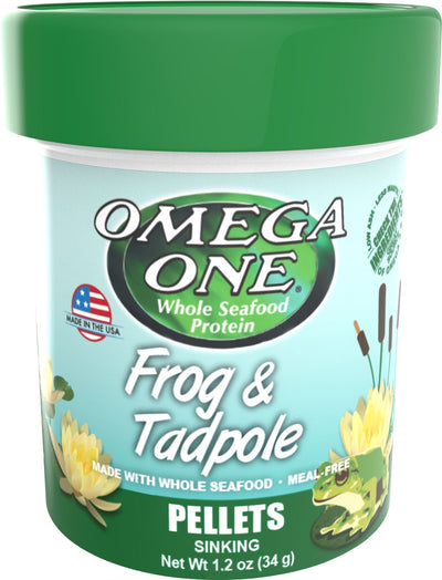 Omega One Frog And Tadpole Pellet