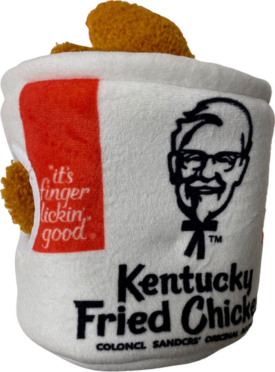Spot Kfc Plush Soft Puzzle Bucket Dog Toy
