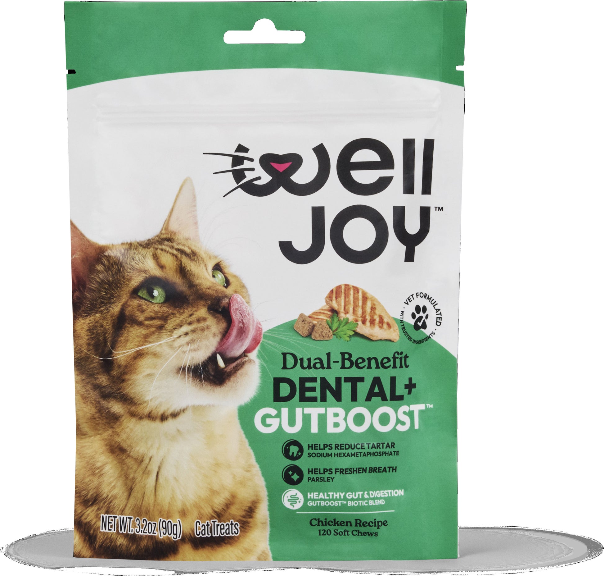 Welljoy Dental + Gutboost Cat Treat