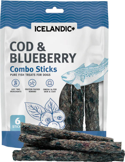 Icelandic+ Combo Bites Pure Fish Treats For Dogs