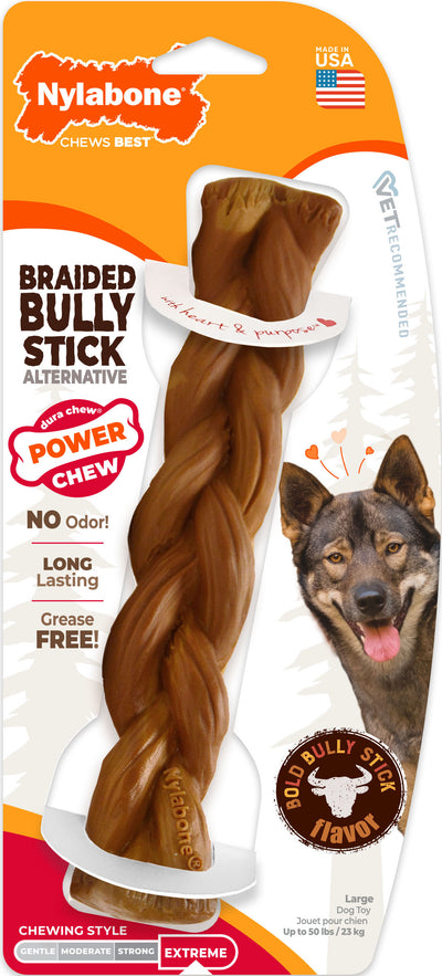 Nylabone Power Chew Alternative Braided Bully