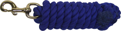 Hamilton Cotton Rope Lead W/Brass Bolt Snap