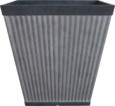 Southern Patio Westlake Square Pleated Planter