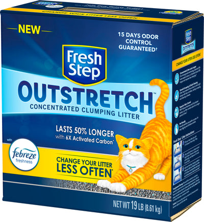 Fresh Step Outstretch Clumping Litter W/Febreze