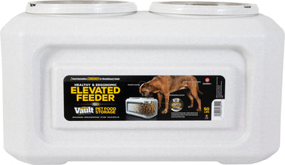 Vittles Vault Elevated Storage Dog Feeder
