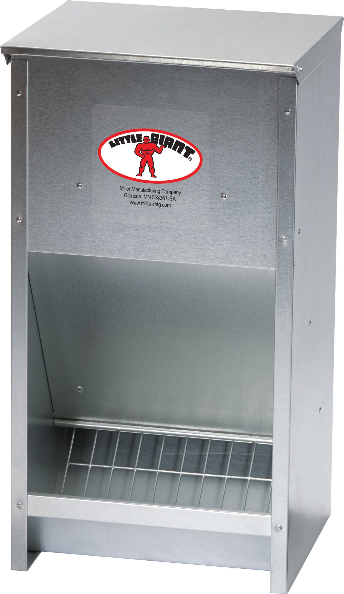 Little Giant High Capacity Poultry Feeder Galv