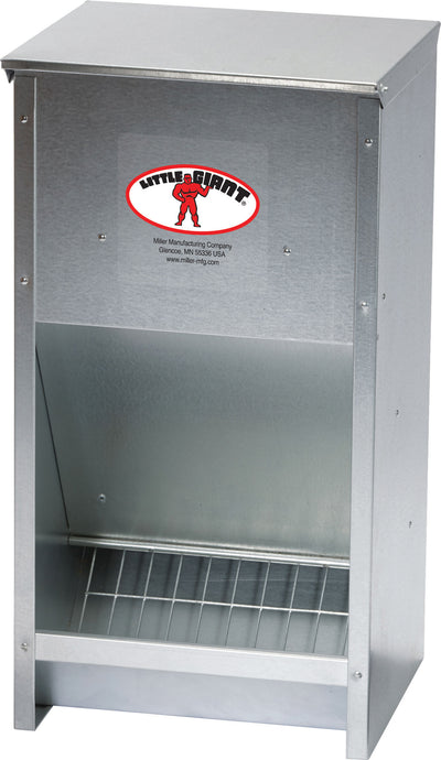 Little Giant High Capacity Poultry Feeder Galv