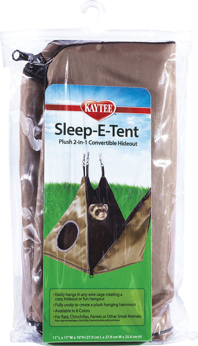 Kaytee Sleep-E-Tent 2-In-1 Convertible Hideout