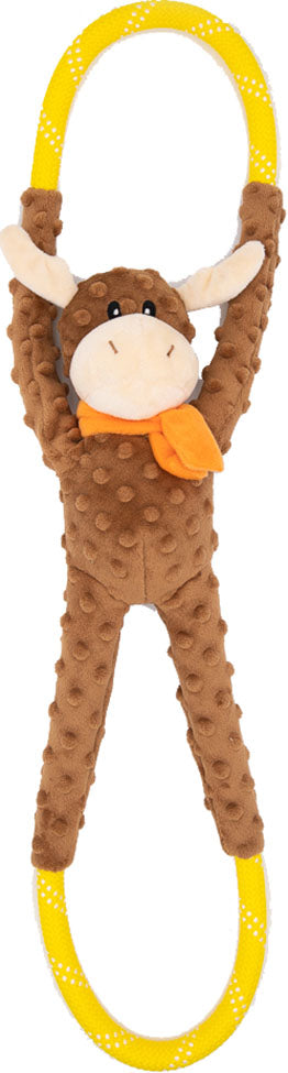Zippypaws Ropetugz Moose