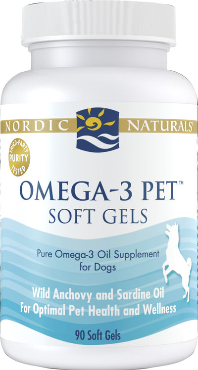 Nordic Naturals Omega-3 Pet Supplement Soft Gels