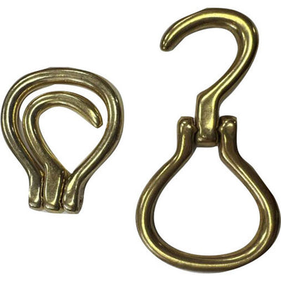 Solid Brass Folding Hoof Pick
