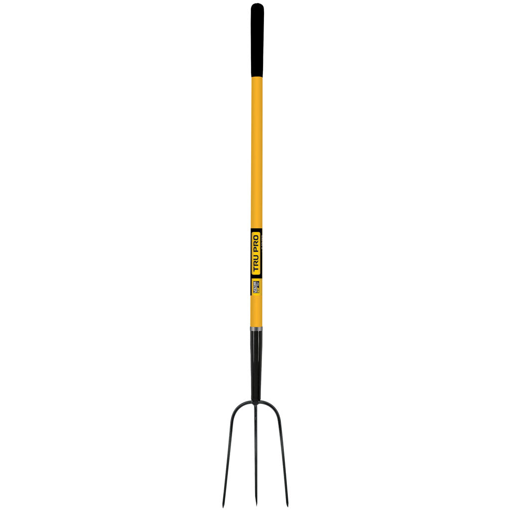 Tru Pro 3 Tine Forged Manure Fork W/Fiberglass