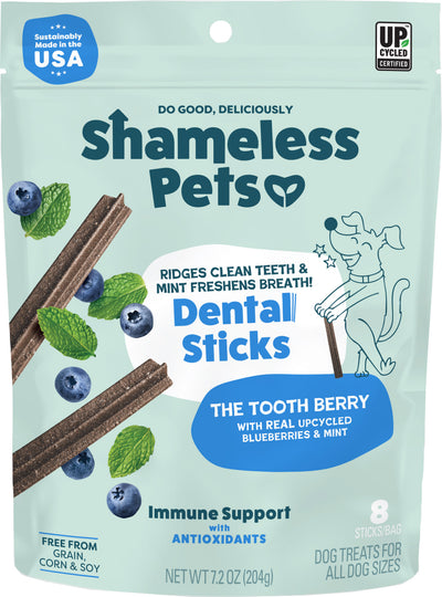 Shameless Dog Dental Sticks