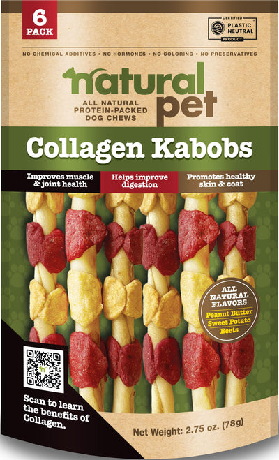Natural Pet Collagen Kabobs Dog Chews