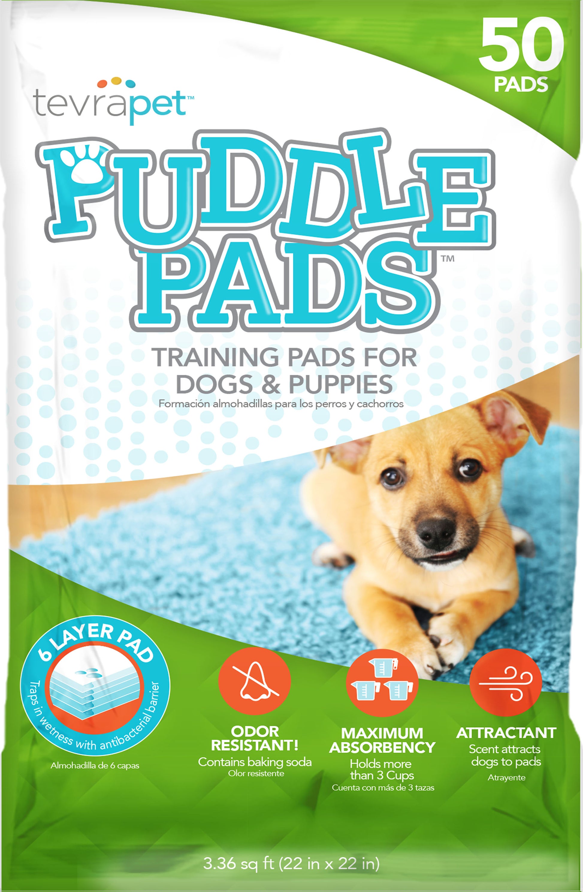 Tevrapet Puddle Pads