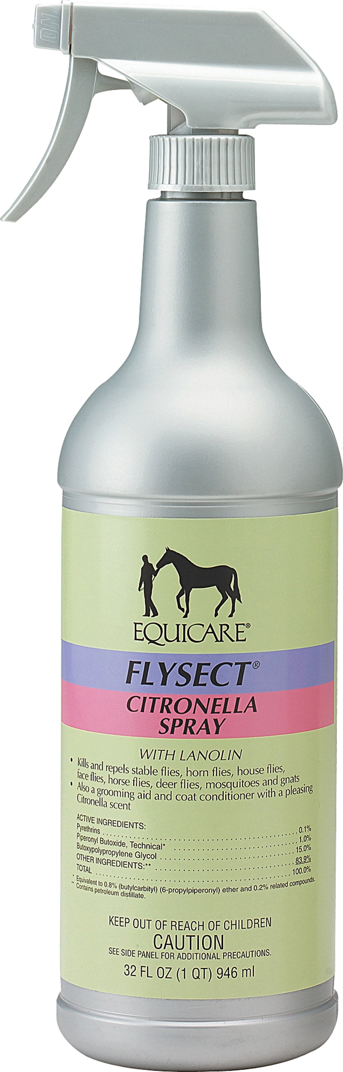 Equicare Flysect Citronella Spray W/Lanolin
