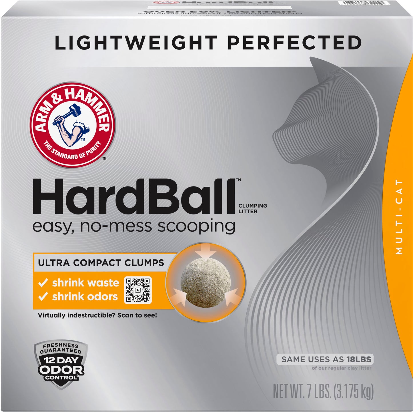 Arm & Hammer Hardball Lightweight Clumping Litter