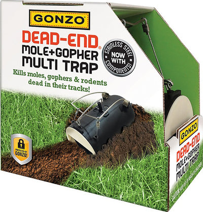 Dead End Mole And Gopher Trap