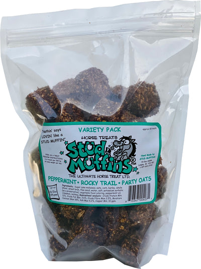 Stud Muffins Horse Treat Variety Pack Tub