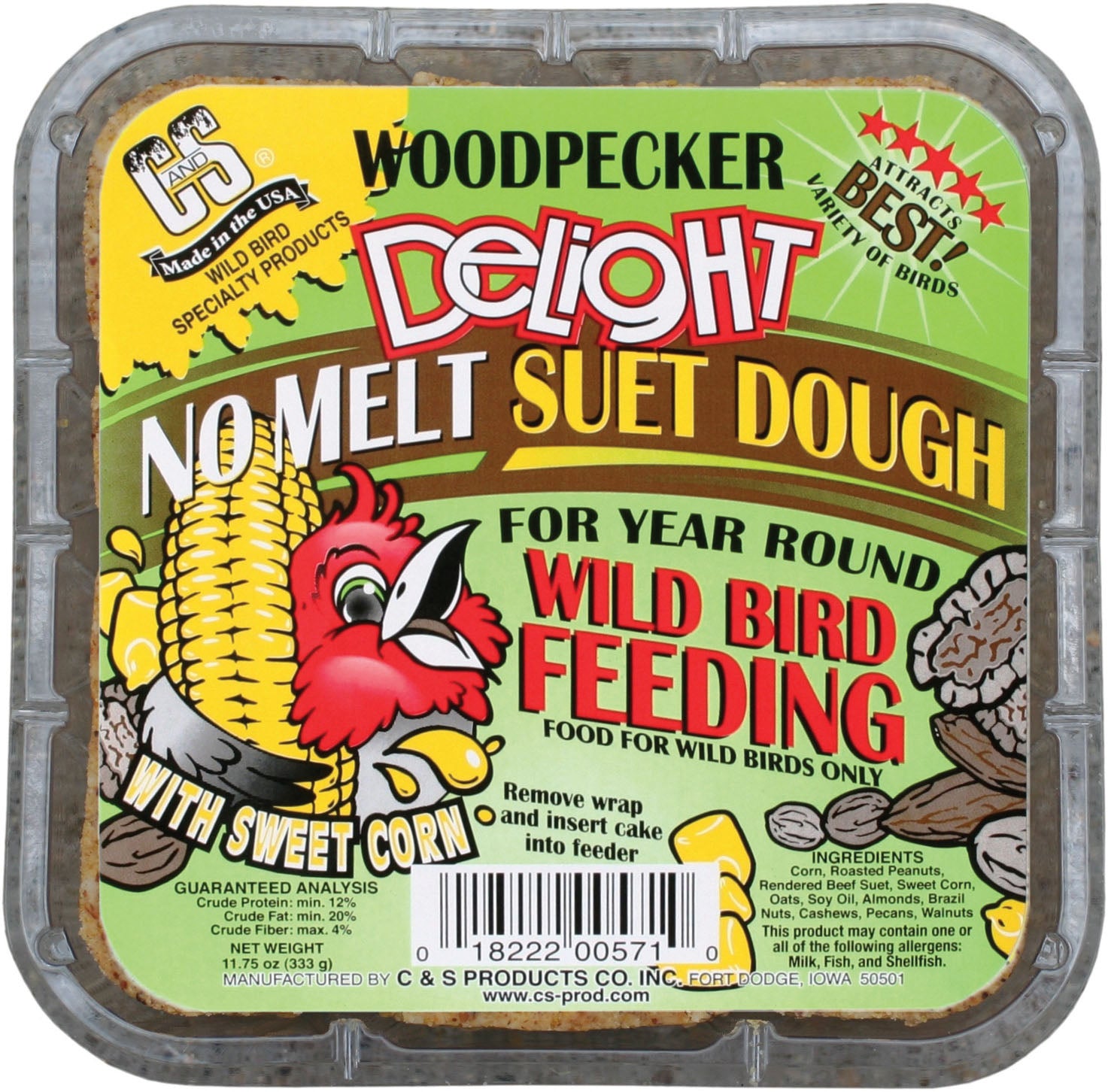 C&S Delight No Melt Suet Dough