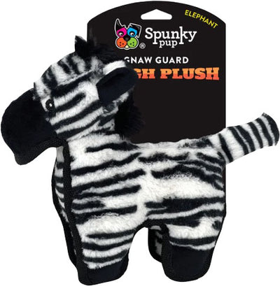 Spunkypup Tough Plush - Plush Toy Zebra