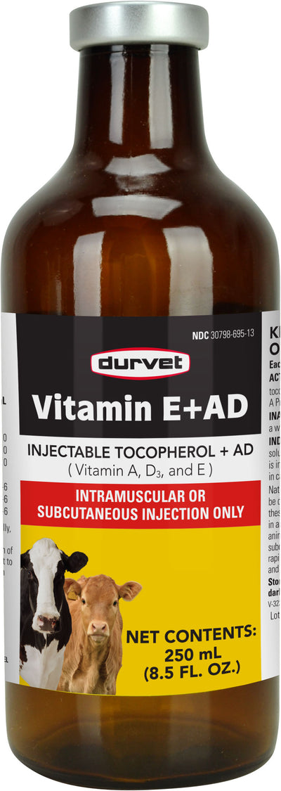 Durvet Vitamin E + Ad Injection
