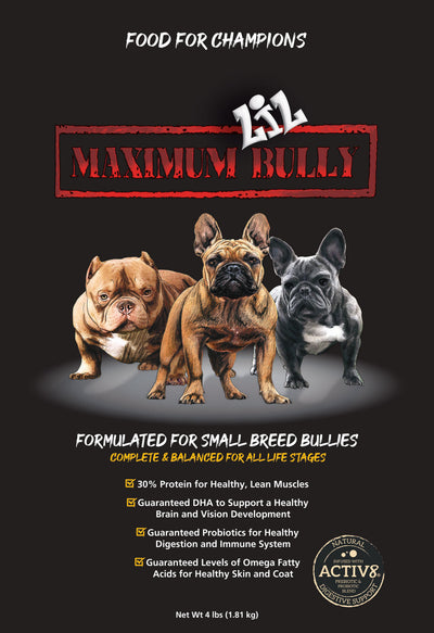 Maximum Lil Bully Dog Food