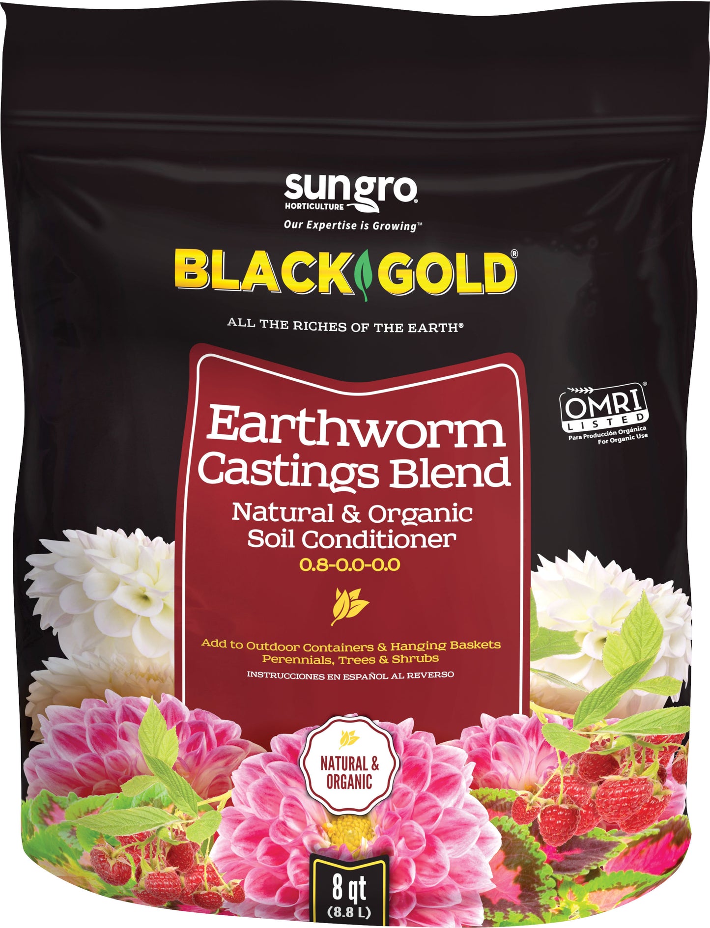 Black Gold Earthworm Castings