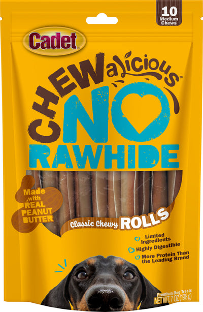 Cadet Chewalicious Rawhide-Free Rolls
