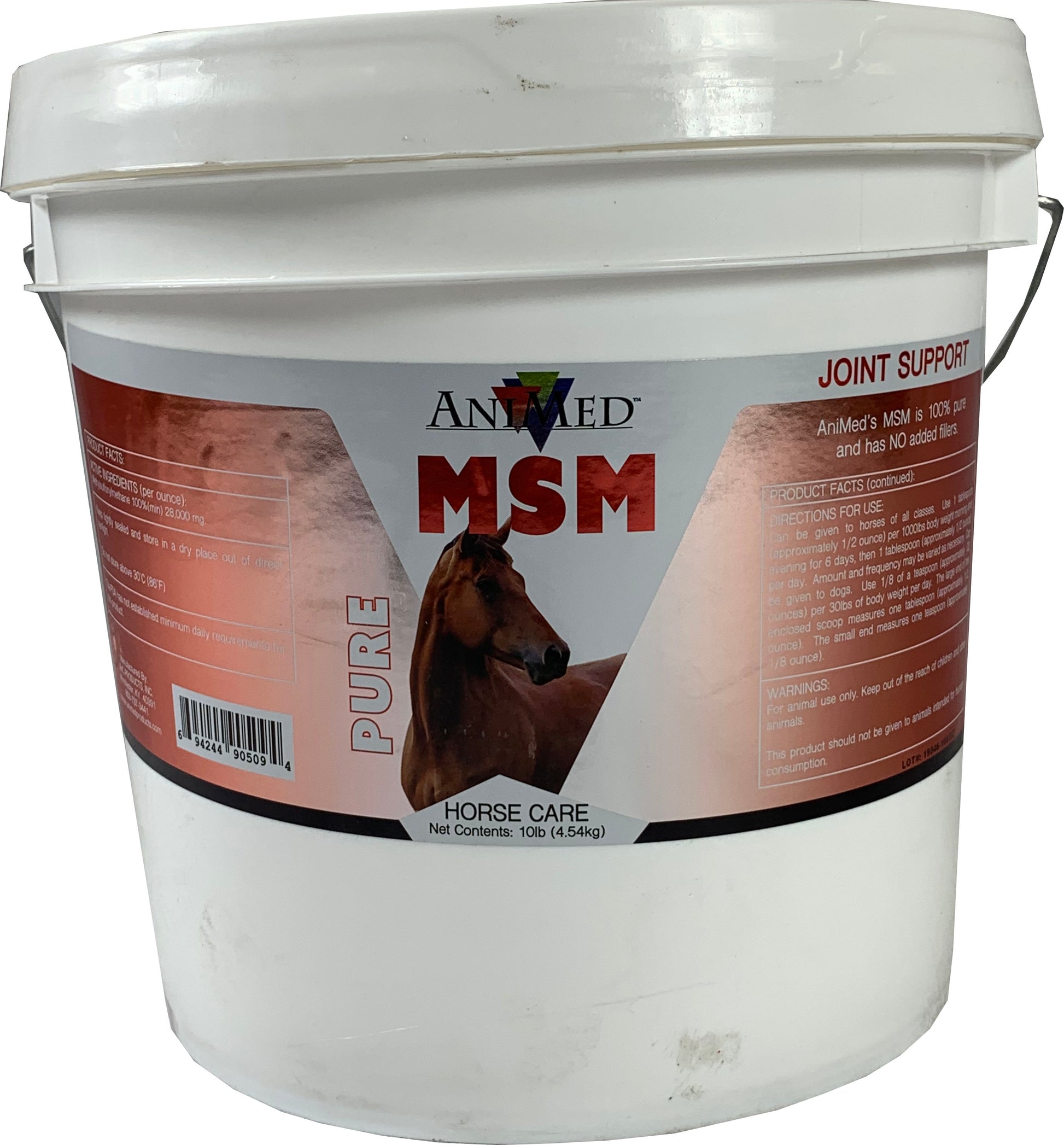 Pure Msm Powder Supplement For Horses