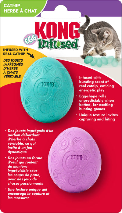 Kong Infused Egg W/Catnip
