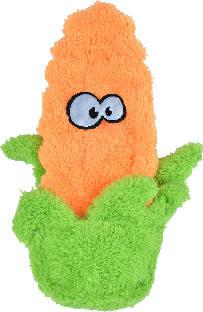 Cycle Dog Duraplush Ear Of Corn Dog Toy