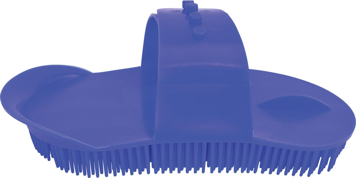 Plastic Curry Comb W/Strap