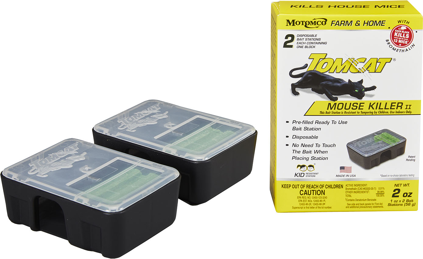 Tomcat Mouse Killer Ii Disposable Bait Station