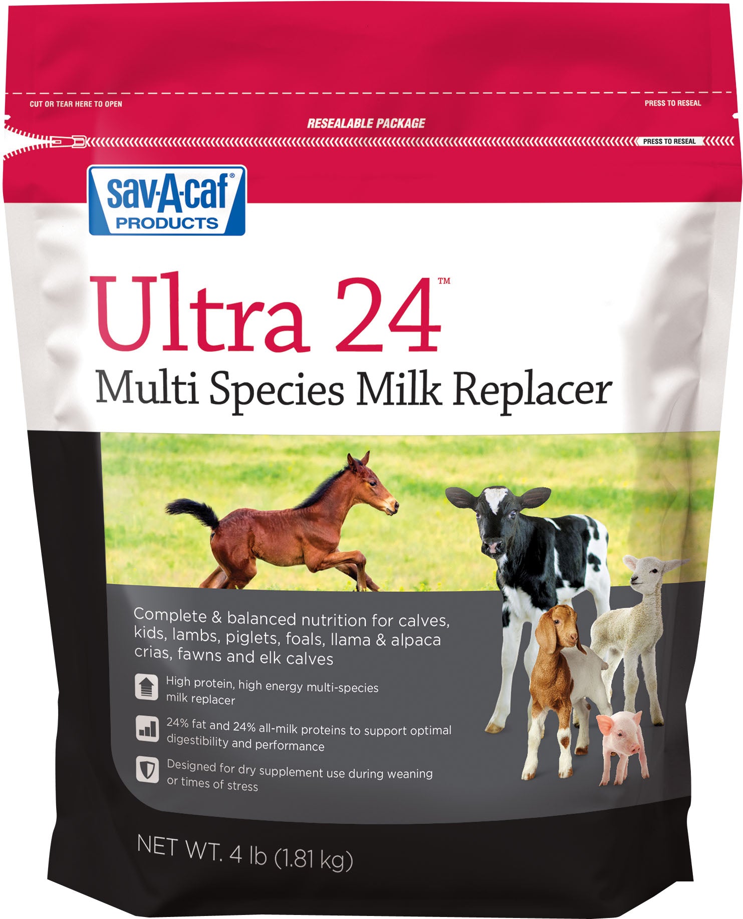 Grade A Ultra 24 Multi-Species Milk Replacer