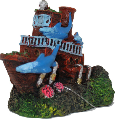 Exotic Environments Shark Shipwreck