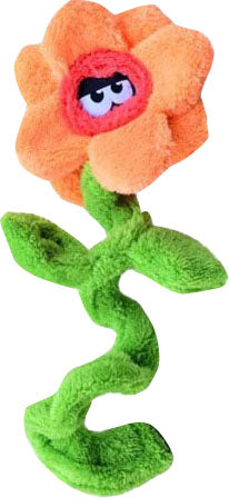 Cycle Dog Duraplush Springy Flowers Dog Toy
