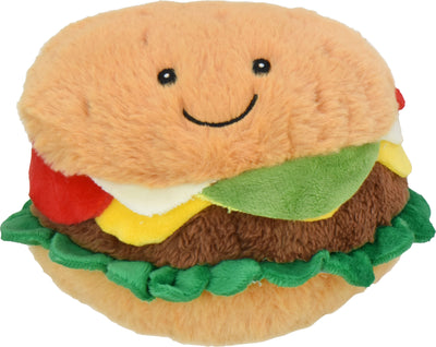 Multipet Margaritaville Cheeseburger Plush Dog Toy