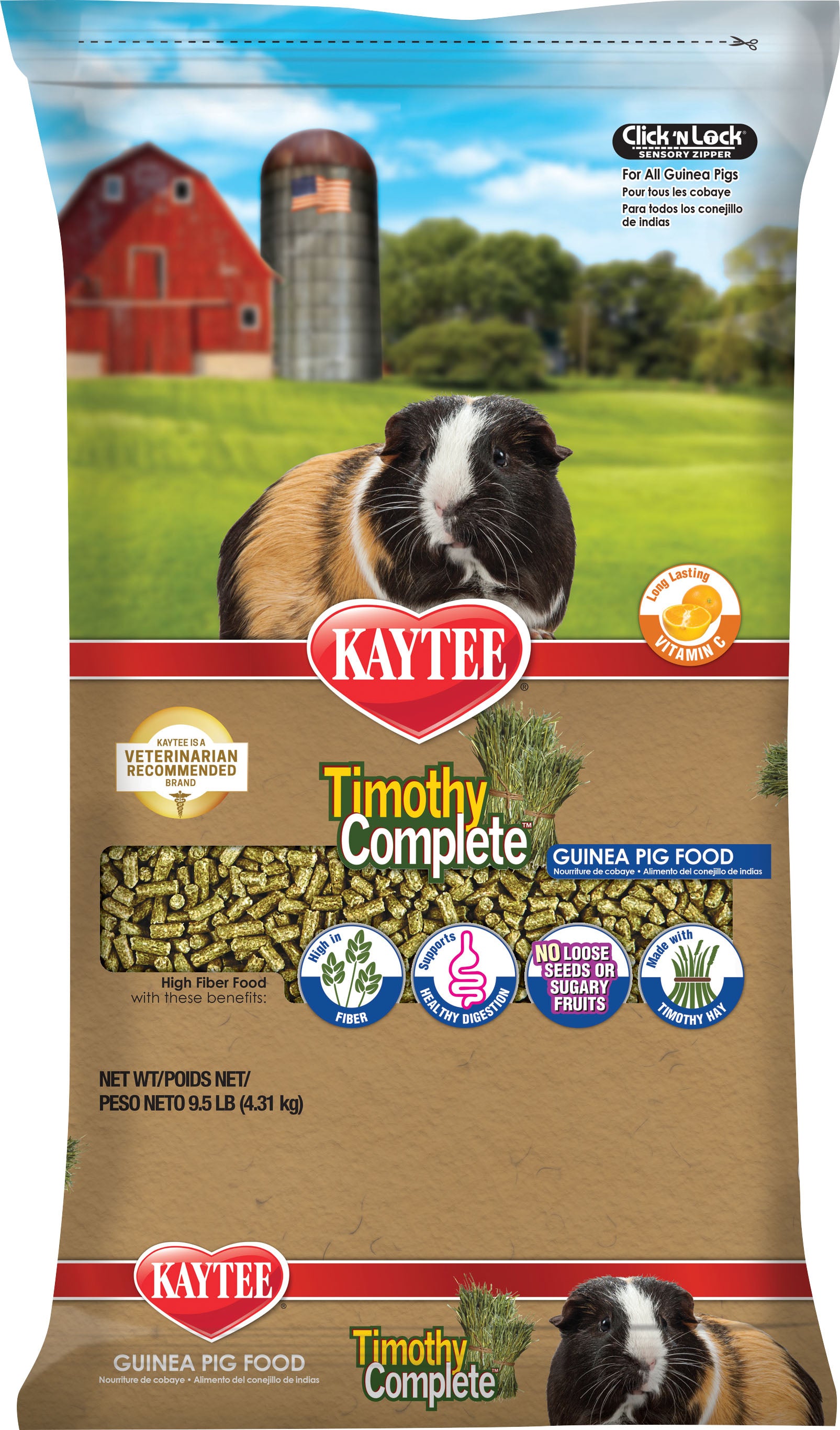 Kaytee Timothy Complete Guinea Pig Food