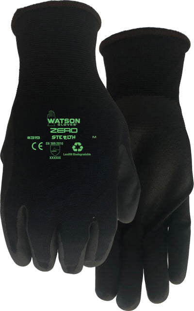 Watson Gloves Mens Stealth Zero Wastenot Fabric