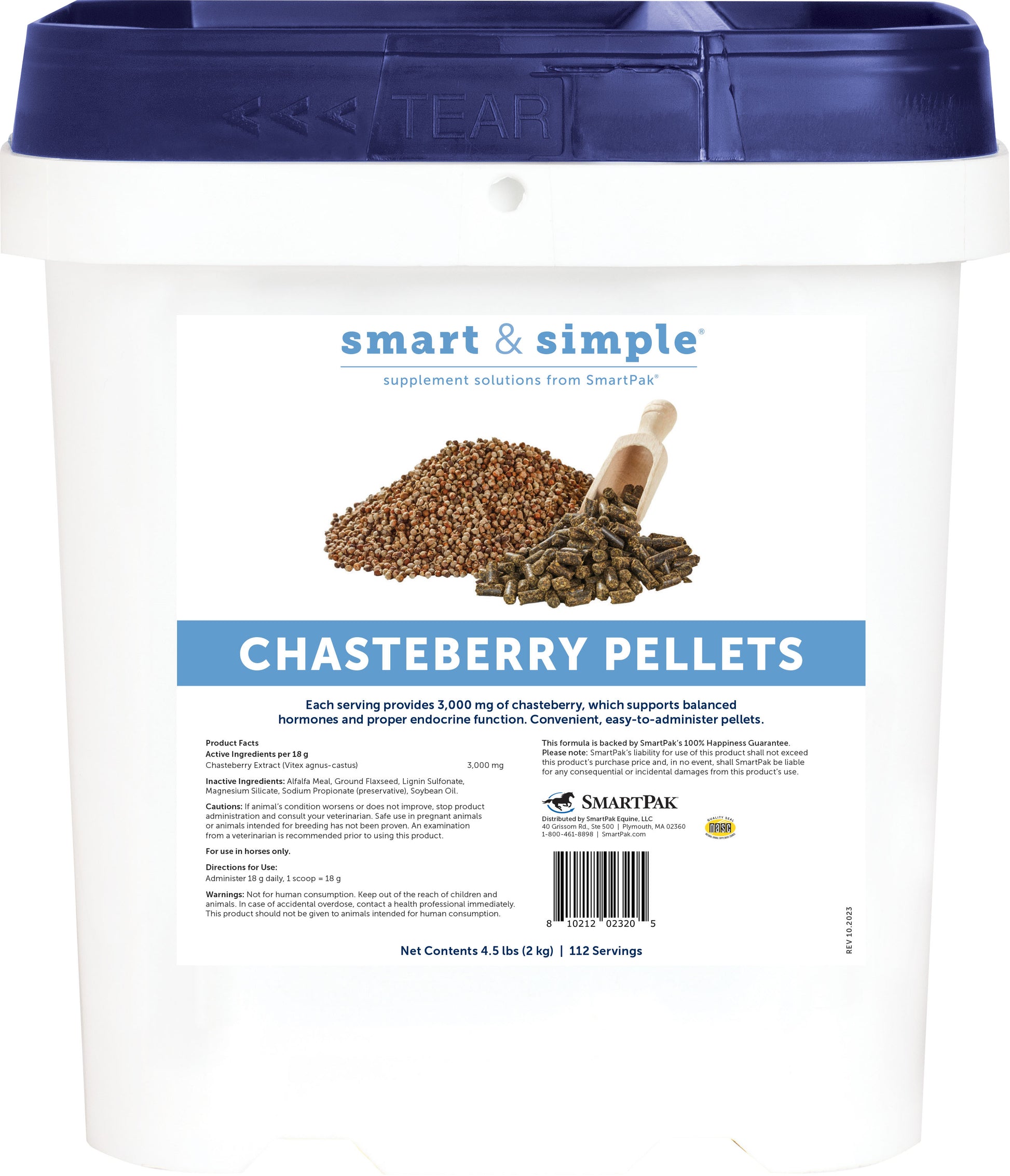 Smartpak Smart & Simple Chasteberry Pellets