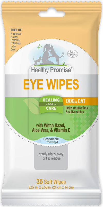 Healthy Promise Eye Wipes For Dogs & Cats