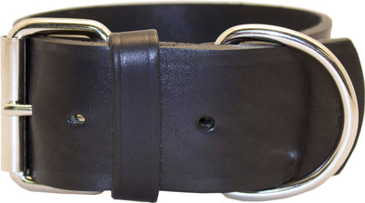 Latigo Leather 1 Ply Dog Collar