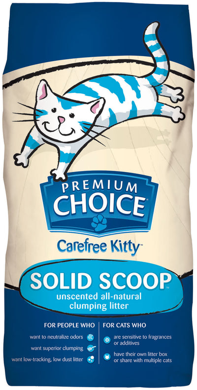 Carefree Kitty Solid Scoop Litter