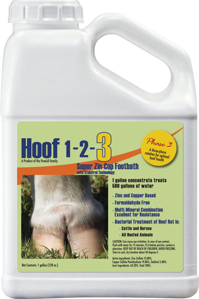 Hoofvet 3 Super Zin-Cop Footbath Concentrate