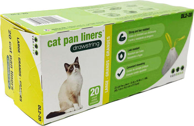 Van Ness Drawstring Valu-Pak Cat Pan Liners