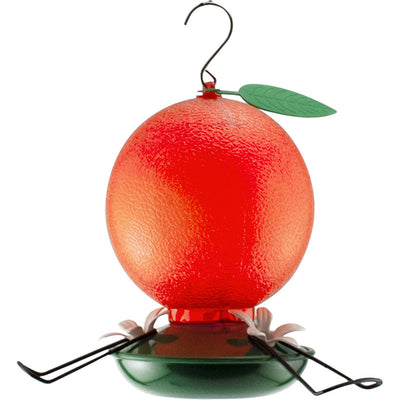 Orange Plastic Oriole Feeder