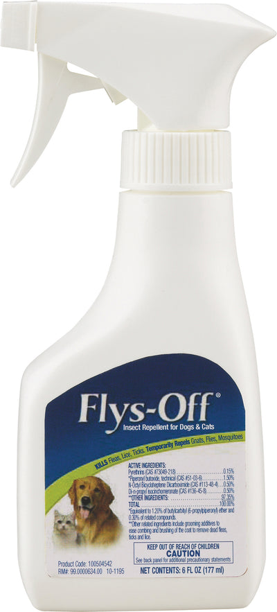Flys-Off Insect Repellent Spray For Dogs & Cats